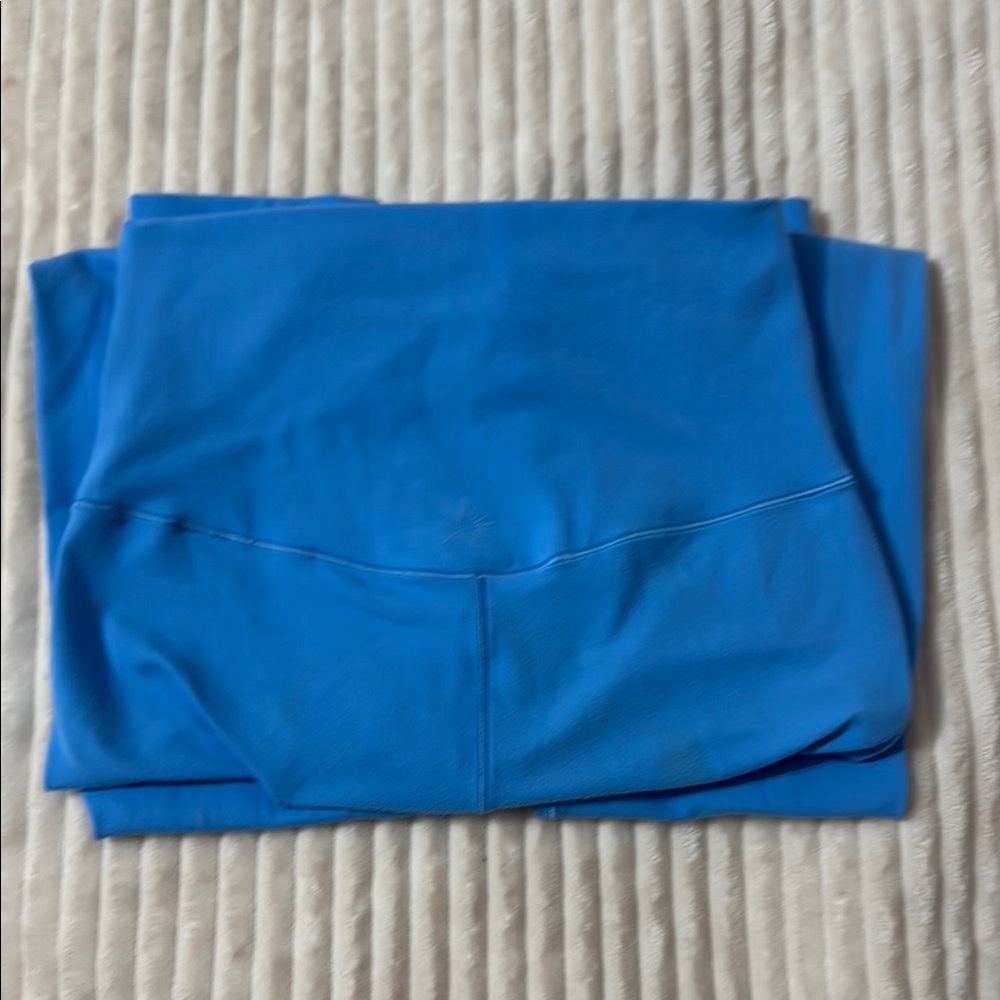 Blue Athletic Leggings